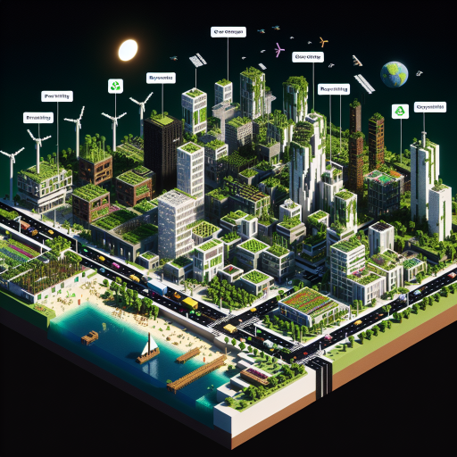 Aplicaciones de una ciudad ecológica en Minecraft para la vida real
