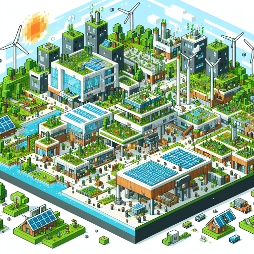 Desafíos en la construcción de una ciudad ecológica en Minecraft