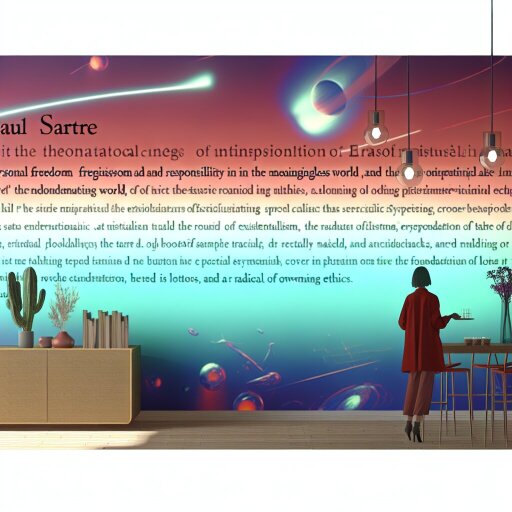 Jean-Paul Sartre: Explorando la libertad y responsabilidad en la existencia humana