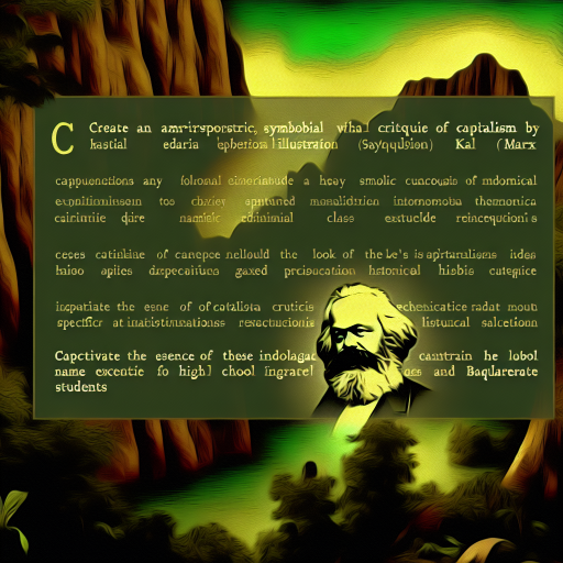 Karl Marx: crítica al capitalismo y su legado histórico