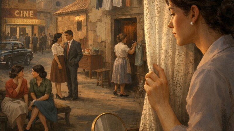 Análisis crítico de 'Entre visillos' y la sociedad española de los años cincuenta