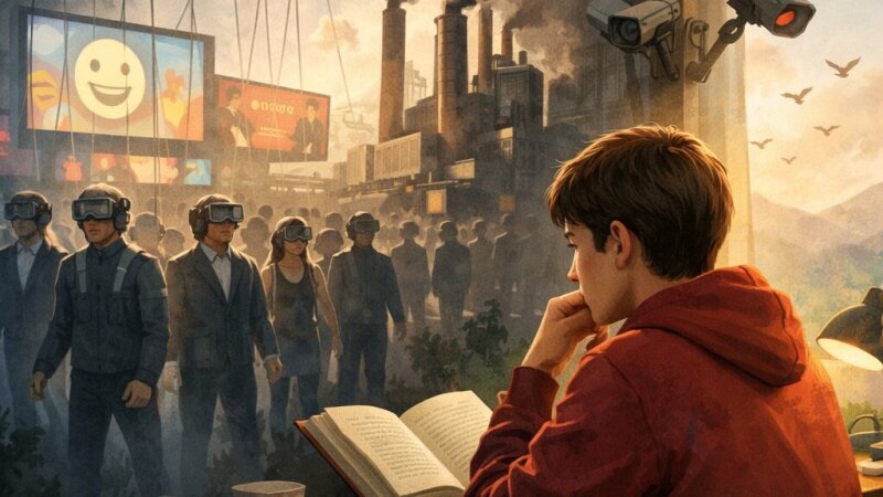 Análisis crítico de Un mundo feliz y su visión sobre el control social