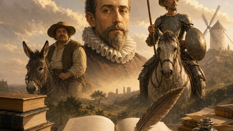 Análisis de Don Quijote de la Mancha y Cervantes