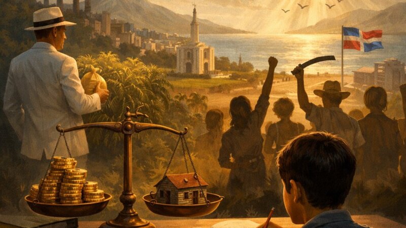 Análisis de 'El oro y la paz' de Juan Bosch: Ambición y justicia social