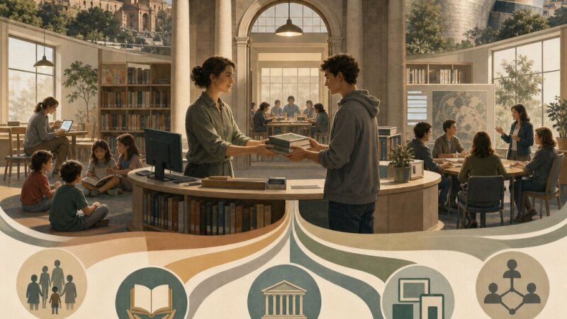 Análisis de la Estructura y Funciones de la Organización Bibliotecaria en España