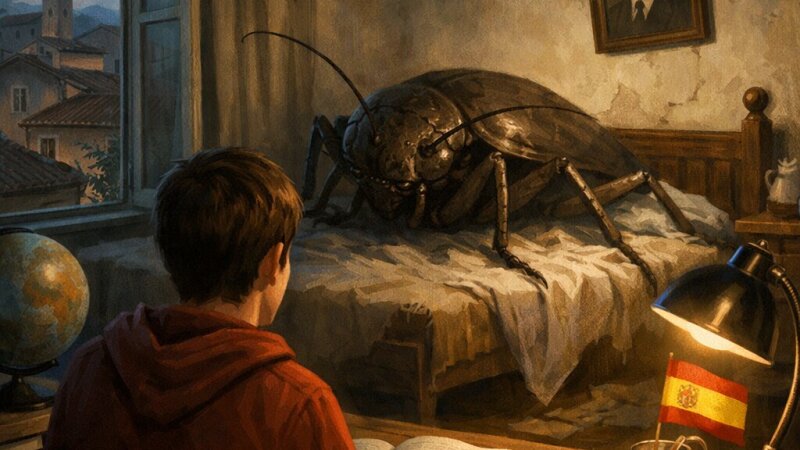 Análisis de La metamorfosis de Franz Kafka desde la perspectiva española