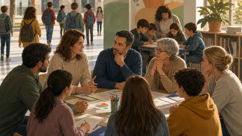 Análisis de la organización y participación en centros educativos en España