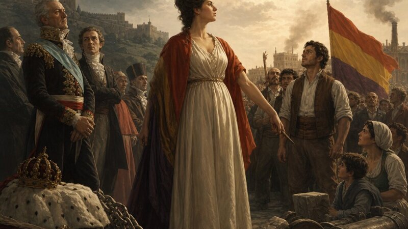 Análisis de la reacción y revolución en España entre 1814 y 1833