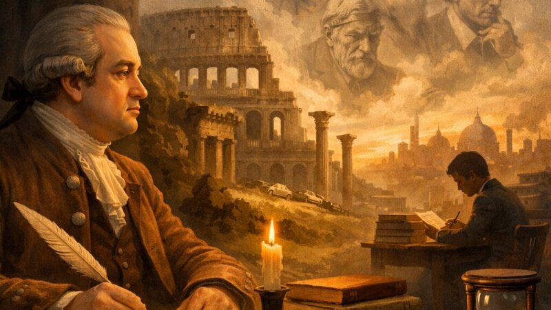 Análisis de las Memorias de Edward Gibbon y su legado historiográfico