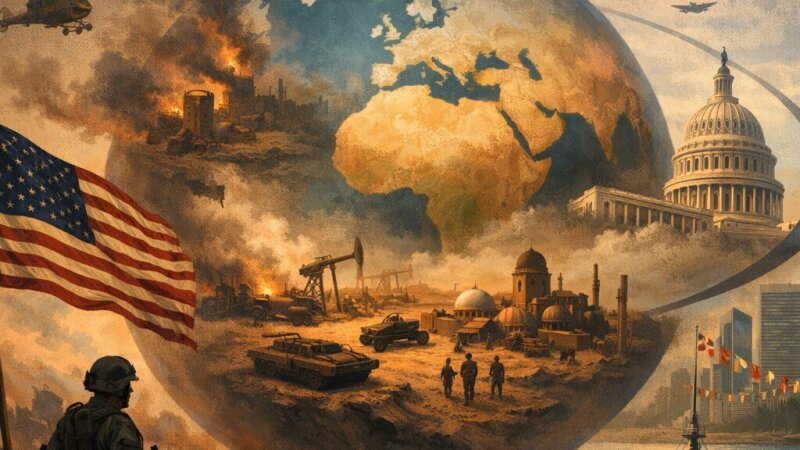 Análisis de los conflictos de Estados Unidos: causas, desarrollo y impacto global