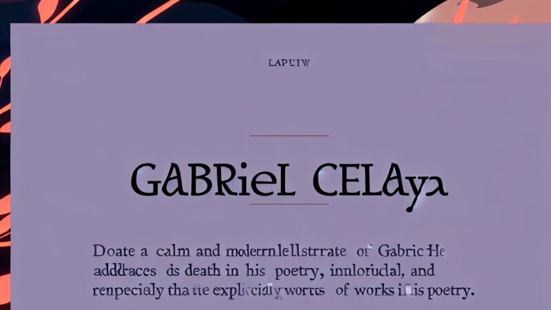 Análisis de 'Marea del Silencio' de Gabriel Celaya: La muerte en su poesía