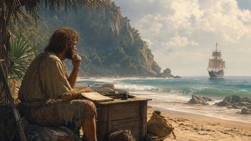 Análisis de Robinson Crusoe de Daniel Defoe