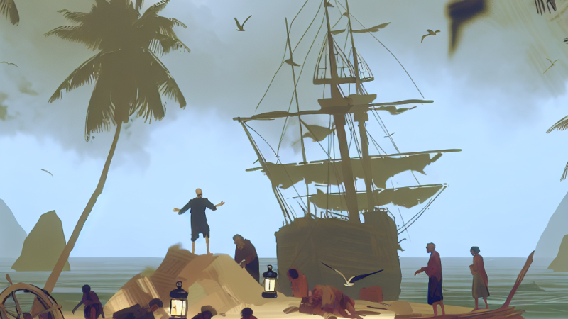 Análisis del contexto y mensajes en Robinson Crusoe de Daniel Defoe