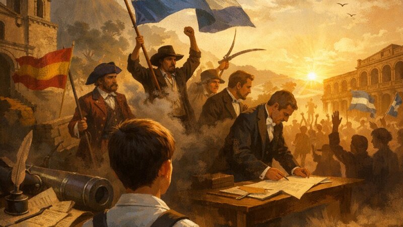 Análisis histórico sobre la independencia de Centroamérica y sus impactos