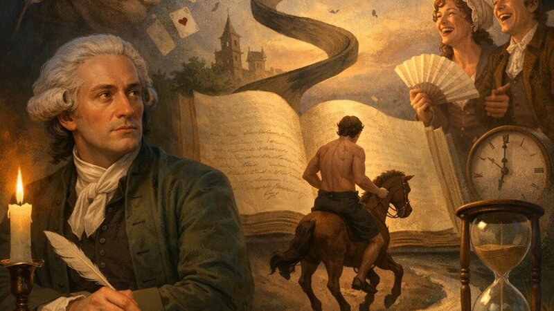 Análisis literario de 'Vida y opiniones del caballero Tristram Shandy' de Sterne