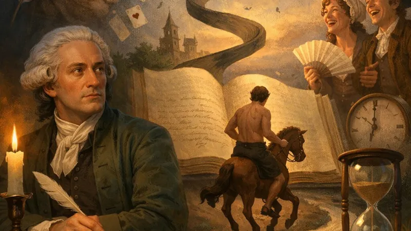 Análisis literario de 'Vida y opiniones del caballero Tristram Shandy' de Sterne