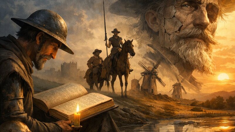 Análisis profundo de Don Quijote: Realidad y locura en la obra de Cervantes