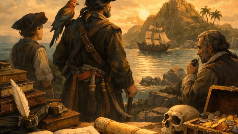 Análisis profundo de La isla del tesoro, la novela clásica de aventuras