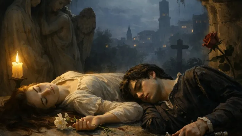 Análisis profundo del acto V de Romeo y Julieta: la tragedia del amor fatal