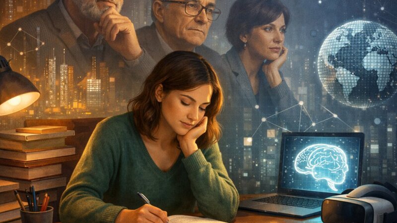 Autores y posturas para disertar sobre inteligencia y realidad digital