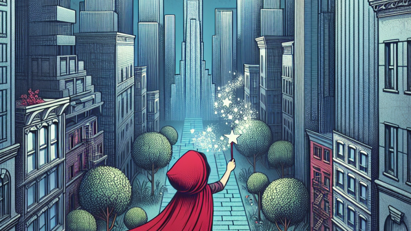 Carta a los personajes del libro Caperucita en Manhattan