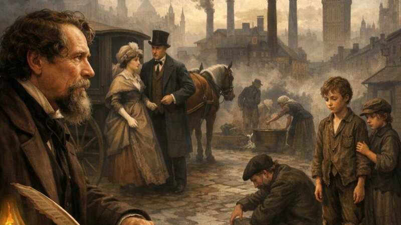 Charles Dickens y su crítica social en la Inglaterra victoriana