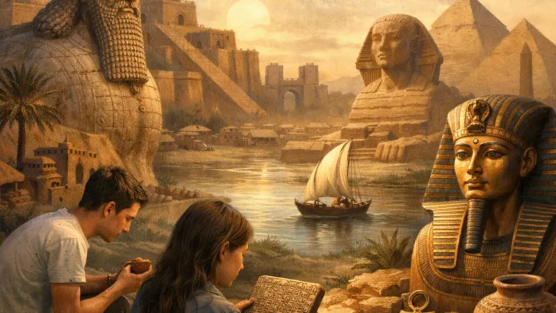 Civilizaciones del Próximo Oriente y Egipto: Orígenes y legado histórico