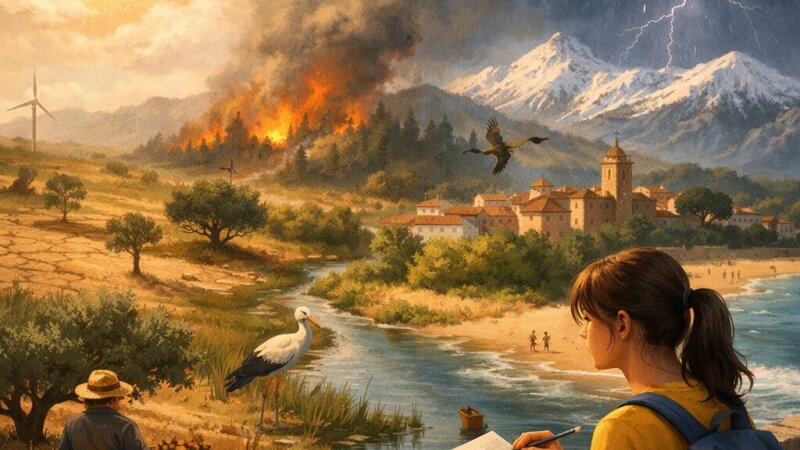 Clima y su impacto en la naturaleza y la vida cotidiana