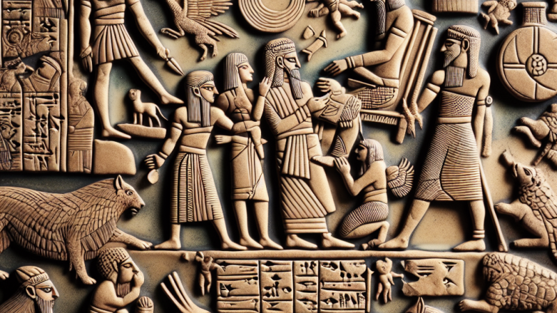 Comentario crítico de la epopeya de Gilgamesh: Análisis de la estructura, contexto histórico, características relevantes y conexión con la contemporaneidad