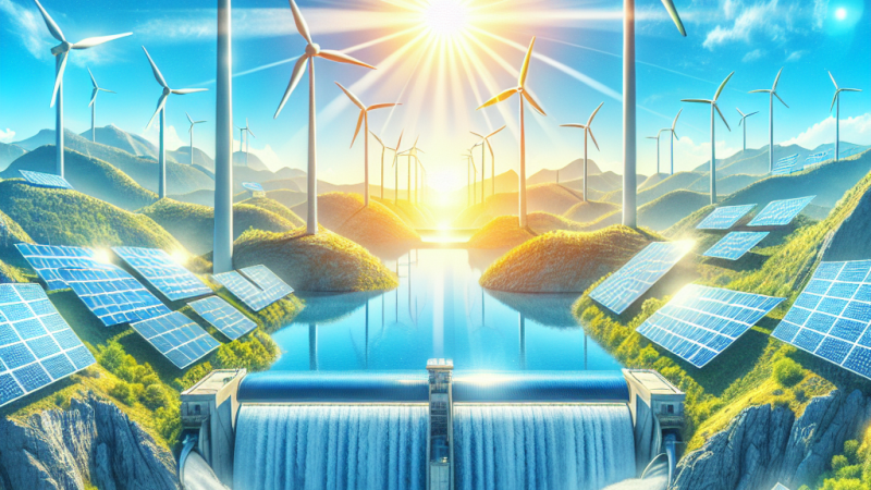 Cómo se llaman los paneles solares, las turbinas eólicas y las fuentes hidráulicas