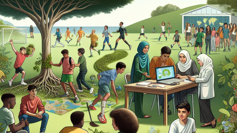 Cómo un proyecto destinado a preservar el medio ambiente crea sinergias con la educación, la formación, la juventud y el deporte