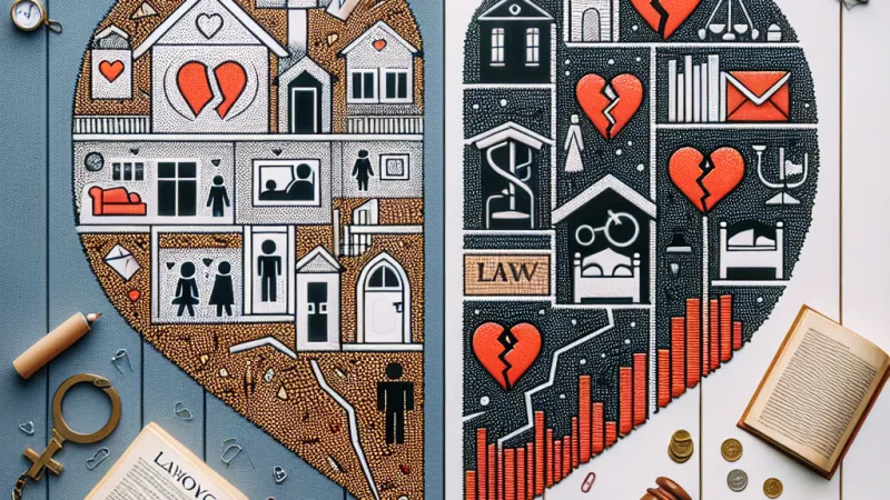 Comparación de estadísticas y texto entre la violencia de género y la violencia doméstica