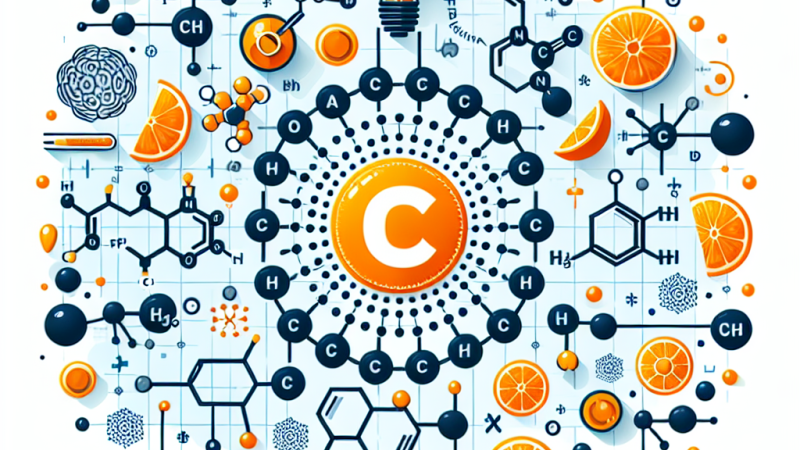 Composición y estructura química de la vitamina C
