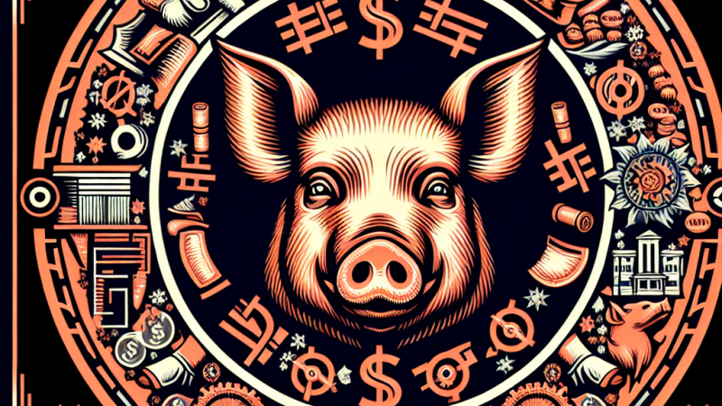 Concepto de los pigs