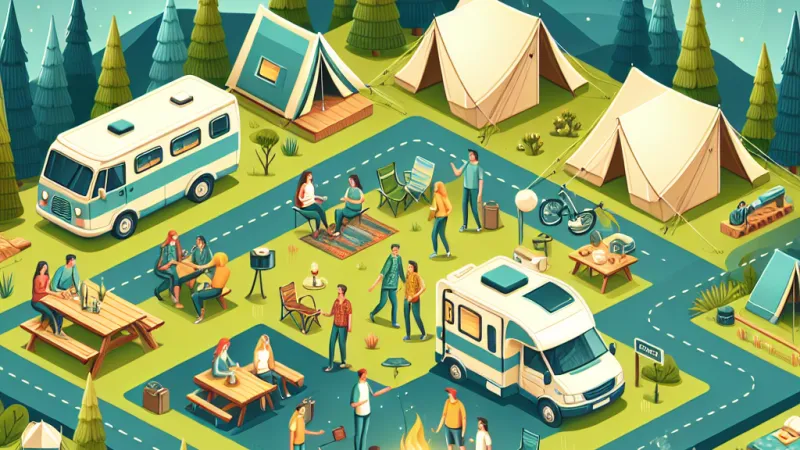 Consulta sobre disponibilidad para reserva en camping: Opciones de alojamiento para 5 y 6 personas