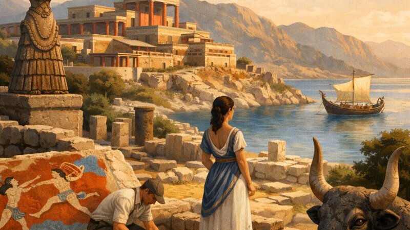Creta y su civilización minoica: historia y legado en la Edad del Bronce