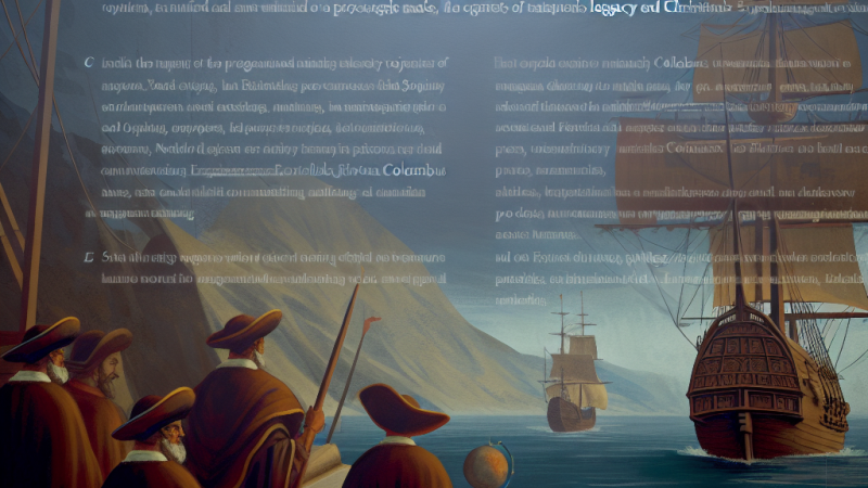 Cristóbal Colón: Viajes y el impacto del descubrimiento de América