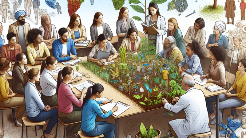 Desarrollo de objetivos específicos para promover la empleabilidad de colectivos vulnerables a través de un programa de formación sobre la importancia de la conservación del medio ambiente.