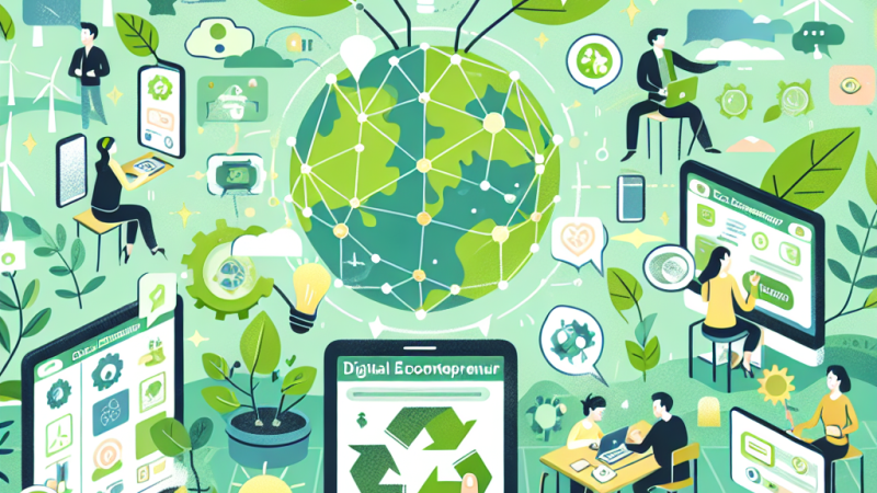 Diseño de una actividad para difundir ideas de negocio sobre empresas sostenibles a través de medios digitales