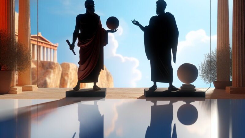 Disertación filosófica sobre la política en la Grecia clásica con mención de Platón...