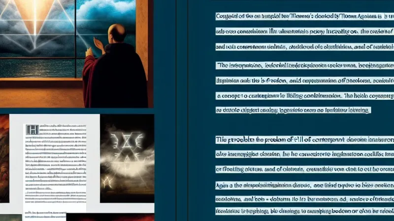 Disertación sobre Tomás de Aquino: ¿Si existe Dios, por qué existe el mal? Relación con un tema actual