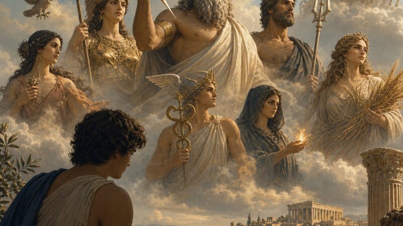 Divinidades griegas: orígenes, simbolismo y legado en la mitología