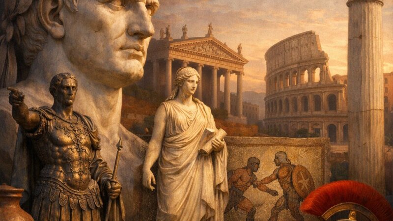 El arte romano: símbolo de poder y cultura en la antigüedad