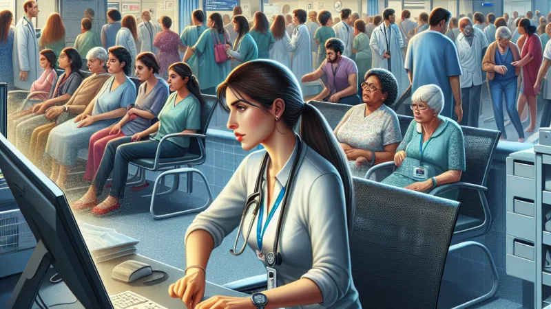 El papel y la competencia del auxiliar administrativo en el departamento de admisión del Hospital de Fuenlabrada: Tareas incluida la admisión de urgencias