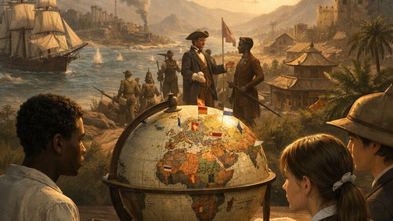 El reparto colonial: causas, procesos y su impacto global