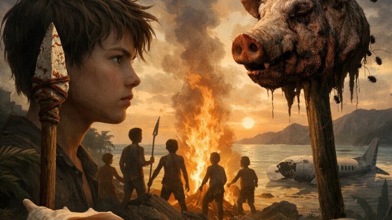 El señor de las moscas: análisis de la naturaleza humana en la novela de Golding