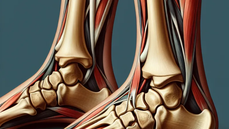 El tobillo: Funcionamiento óseo, muscular y ligamentoso