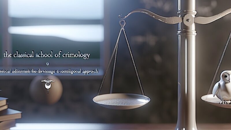 Elementos característicos de la escuela clásica de criminología y su enfoque metodológico: Análisis crítico de sus ventajas e inconvenientes