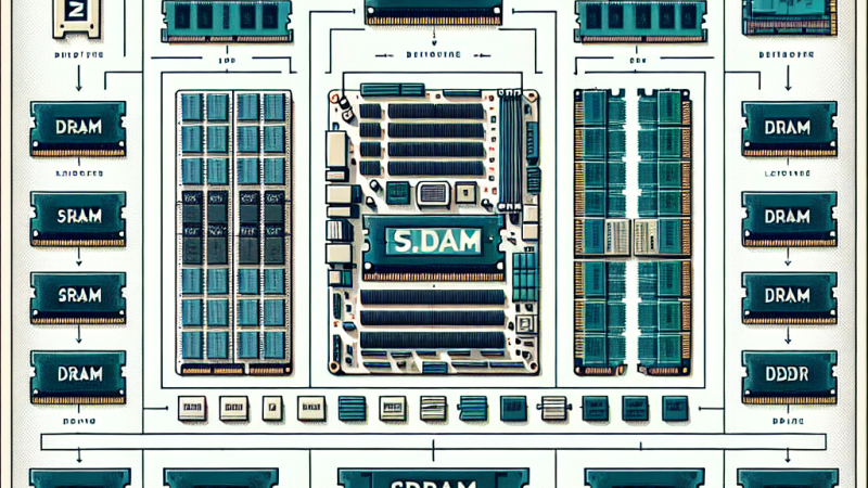 Esquema sobre tipos de RAM