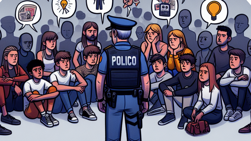 Estudios criminológicos con referencias bibliográficas sobre la percepción de los jóvenes en la policía local